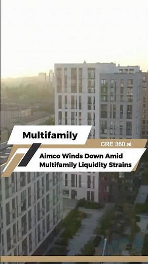 Aimco to Wind Down, Sells Multifamily Portfolio Amid Sector Liquidity Strains