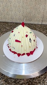 How To Make Modak Cake #cakes #modakcake #viral #cake #newcakedesign #viralreelsfacebook | Cakecreation1911