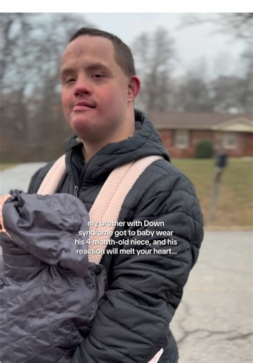 my heart cannot handle this #uncle #wholesome #purelove #babytok #downsyndrome