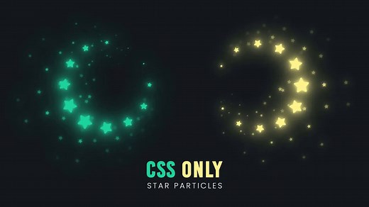 一闪一闪亮晶晶，满屏都是小星星(CSS特效)