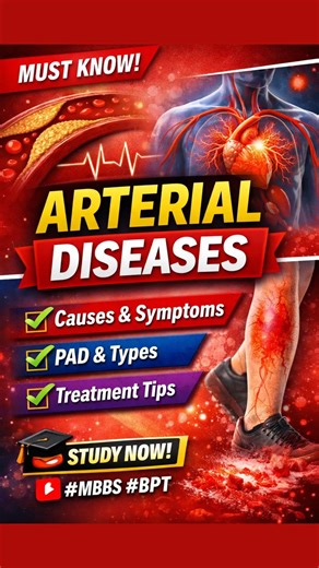 Arterial Disease Handwritten Notes PDF Download Free | Limited Time Offer #shorts