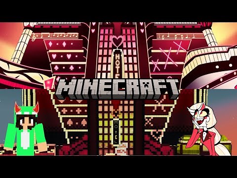 🌶️ Building Hazbin hotel in Minecraft (the redesigned version in the finale)