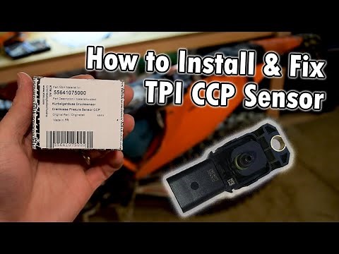 How to install and fix a TPI Crankcase Pressure sensor (CCP Sensor)