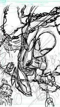 Ryan Ottley Amazing Spider-Man cover time lapse