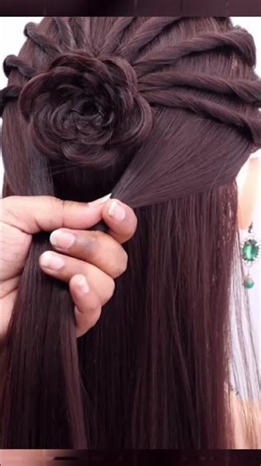 Hairstyle for Short & Medium Hair! 🤩 #hairstyle #trending #shorts