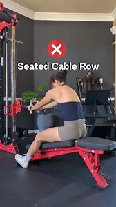Seated Cable Row Tips: 1 Thumbless Grip: Reduce forearm involvement and target your back more effectively by using a thumbless grip. 2 Slight Lean Forward: Keep your torso slightly leaned forward to better engage your lats, and avoid excessive trap and rhomboid activation. Maintain a neutral spine! #fitness #motivation #glutes #fitnessinspiration #gluts #gym #viralreelschallenge #vlog #viralshorts #viralshorts #viralreelsfb #foryouシ | Girl Gym