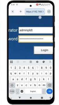 Admin Password PLDT Fibr || Full Admin Username & Password PLDT Fibr