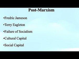 Post-Marxism