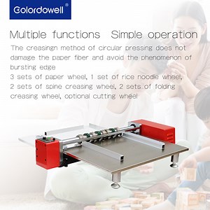 [Hot Item] (WD-650) Semi-Automatic Paper Creasing Machine Paper Creaser