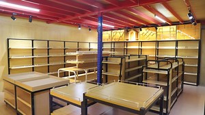 LD 37# Retail Store Used Metal and Wooden Supermarket Rack for Shop Sale Display Shelf