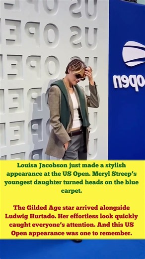 Meryl Streep’s Daughter Just Turned Heads at the US Open #merylstreep #usashorts #usatrending #usa