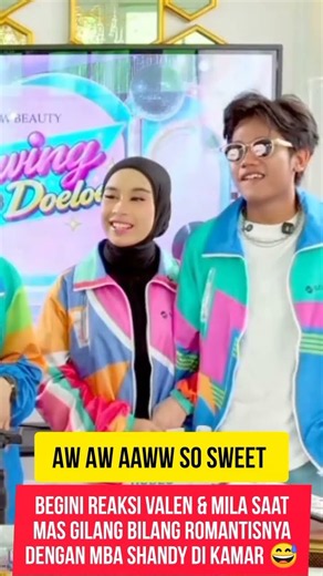 VALEN & MILA DA7 LIVE MS GLOW BIKIN PENONTON CENGAR CENGIR