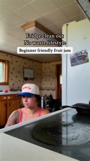 Fruit jelly! Recipe: 3 gallon bags full of mixed fruit scraps 8 cups water 3 cups sugar or substitute 1/4 cup lemon juice - boil for about 30 mins on medium heat - Strain - Add liquid back over medium heat - Add 2 packets *low sugar pectin* - Being to a boil that cannot be stirred down for ONE MINUTE. - Ladle into your pint or half pint jars - Water bath can for 10 minutes, time starts when the water is at a rolling boil This doesn’t even have to be used with fruit that is going bad, it can be u