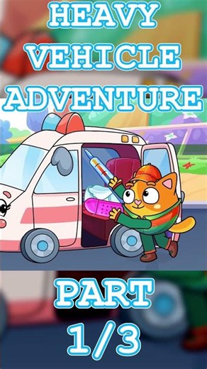 Heavy vehicle adventure 🚚 PART 1 🐨 Kids songs and nursery rhymes #forkids #preschool #educational
