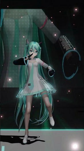 正面カメラ Sweet Devil (Live ver)ショート3/5 YYB式初音ミク10th【MMD/4K60fps】#MMD#YYB式#Sweet Devil#初音ミク#HatsuneMiku