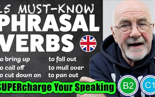 【Learn English with Harry】15个必学的动词词组｜让你的英语对话更流利 逻辑更清晰_哔哩哔哩_bilibili