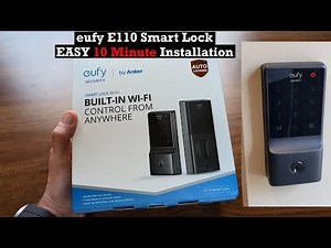 eufy C210 (E110) Smart Lock : WiFi Easy Install, Secure, WiFi Bluetooth and more!