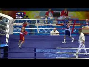 Ukraine vs Russia - Boxing - Featherweight 57KG - Beijing 2008 Summer Olympic Games