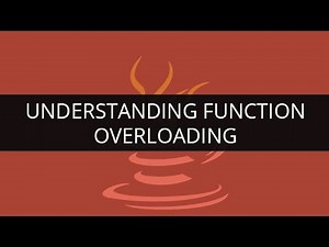 Mind Luster - Learn Function Overloading in Java | Understanding Function Overloading | Java J2EE SOA Tutorial