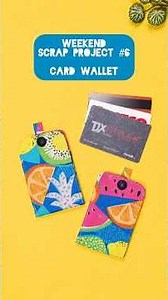 Fabric Card Wallet Sewing Tutorial | Easy Scrap Fabric Project + Free Pattern