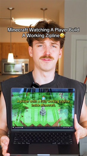 Working Zipline Build in Minecraft | Fun Build Idea