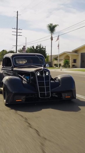 1935 Plymouth GT-1 at the 2025 sema car show with 803hp 9.0L Gen IV Viper V10 by Prefix Weight: 2,900 lbs #SEMA2025 #semashow #SEMAShow2025 #plymouthgt #SkylineAutomotive #MoparLogic #mopar #moparornocar #v8 #AmericanMuscle #MuscleCars #americanmusclecars #musclecar #classiccar #classiccars #Automotive #Hemi #Dodge #DodgeCharger #dodgechallenger #dodgedemon #dodgecoronet #dodgesuperbee #dodgedartgt | Skyline Automotive