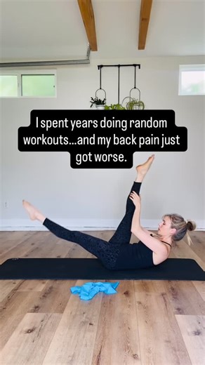 When I was younger, I thought if I just kept moving—running, spinning, bootcamp, HIIT—I’d eventually feel stronger and get rid of the nagging pain in my lower back. But instead, I felt more depleted, more frustrated, and honestly…older than my age.🤨 💃The shift happened when I stopped chasing sweat and started focusing on PILATES alignment, breath, Strengthening, balance and deep core work. ✨That’s when the pain started to fade and my strength finally felt sustainable. Lesson: Sometimes the “ha