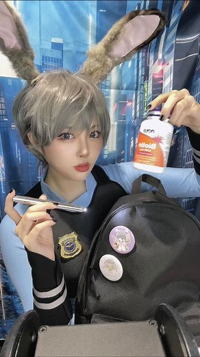 benio店長🗝💭 | ジュディ巡査があなたに1分職務質問🐰🥕 #ASMR | Instagram