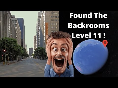 Found The Backrooms Level 11 on Google Earth ! 😱 - part 10