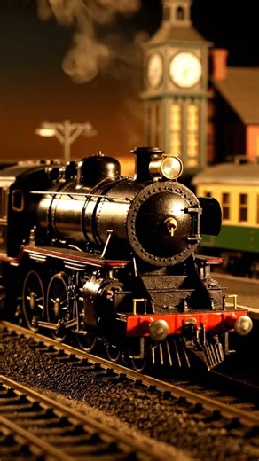 Mesmerizing Journey: Miniature Train City Departure.#modeltrains#miniatureworld
