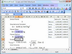 Using Tabular Data in Excel Calculations Part 1 of 2