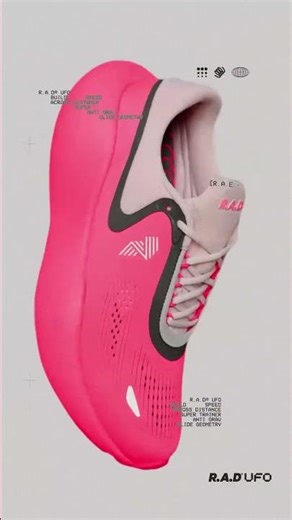 R.A.D - UFO Running Shoes #rad #running