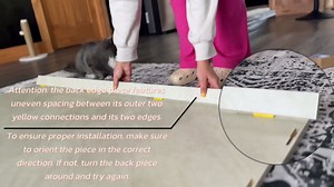 Kaboon Washer Dryer Countertop 58" x 28" Extra Large Version, Melamine Countertop with 3.5" Edge Rails, Laundry Room Organization, White