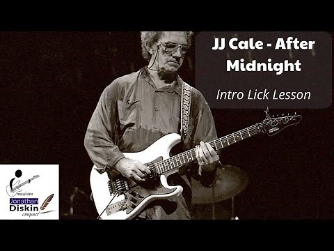 After Midnight Intro Lick - JJ Cale |GUITAR LESSON| How to play| Live Lesson| Tulsa|
