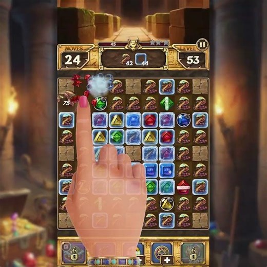 Jewel Pyramid: Match 3 Puzzle - the official trailer S