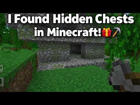 I Found Hidden Chests in Minecraft! 🎁⛏️