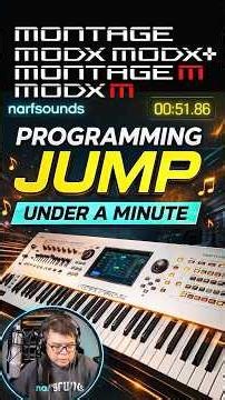 Programming the “Jump” Synth Sound on Yamaha Montage in Under 60 Seconds
