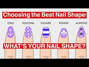 HOW TO SHAPE YOUR NAILS | 5 DIFFERENT NAIL SHAPES