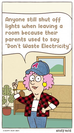 157K views · 10K reactions | It’s not just a habit. It’s a generational reflex. | Aunty Acid | Facebook