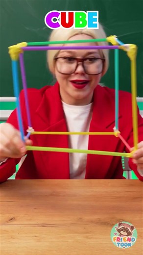 📐 STRONGEST Structures From Simple STRAWS! 🚀🤩 #fun #DIY