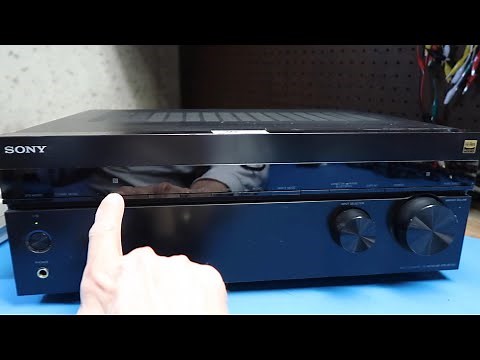 Discovering a Sony STR-DH750 A/V Receiver - Part 1