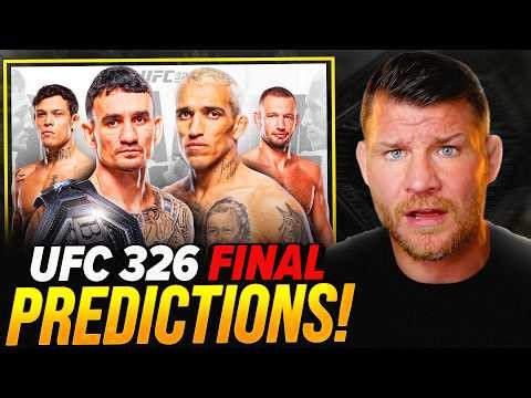 'WHO WINS; MAX vs CHARLES!?' UFC 326: Holloway vs Oliveira 2 | FINAL PREDICTIONS