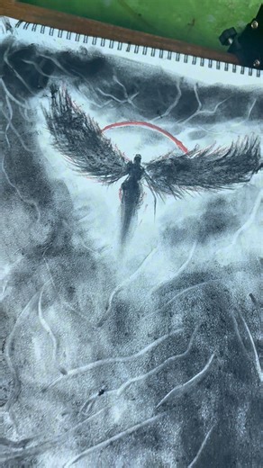 Drawing With My Left Hand. #shorts