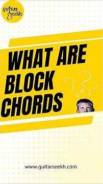 What are Block Chord Strumming?