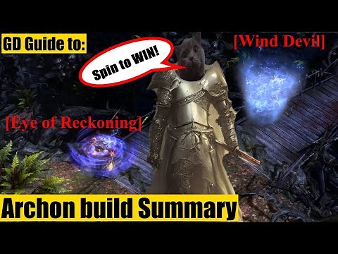 [Grim Dawn] Archon build summary (guide), Lightning damage Eye of Reckoning and Wind Devils