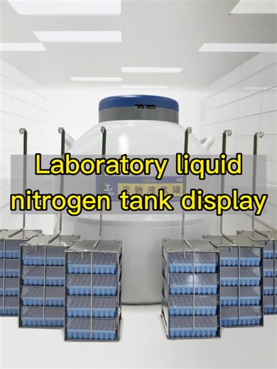 Liquid Nitrogen Container Lab Series 115L Cryogenic Container Large-caliber Design LN2 Tank for Cell Storage
