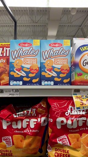 Whales Cheese Crackers - The Ultimate Cheese Flavored Cracker