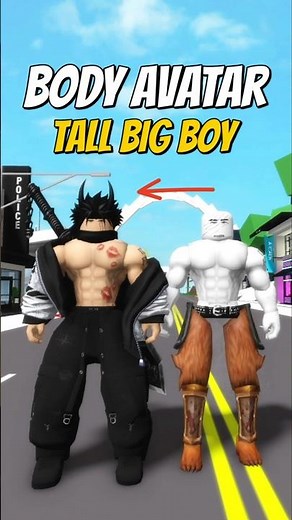 ID BODY TALL BIG BOY In Brookhaven #roblox #brookhaven