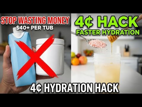 The 4¢ Hydration Hack That Beats $40 Powders (and Coconut Water)