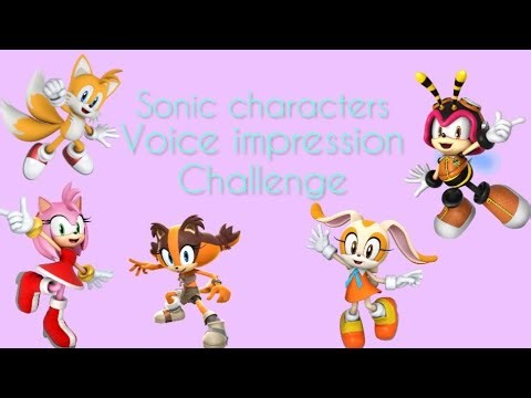 Sonic voice impression challenge Kind of a fail😭￼￼￼